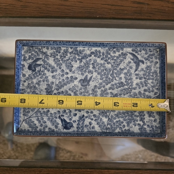 Vintage Japanese porclain accessory tray. - Picture 3 of 6